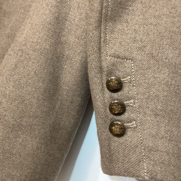 Vintage Equestrian Wool Men’s Leather Throat Buckle Jacket English Countryside - Picture 6 of 15